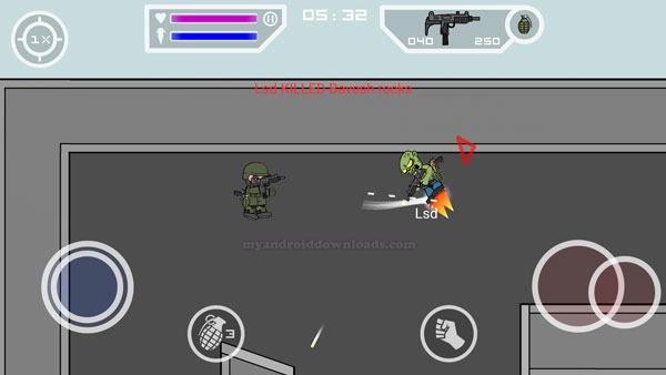 الخوض في اللعب داخل عالم التحدي والقتال Mini Militia الاصلية مجانا