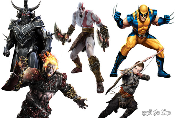 الشخصيات القتالية في عالم الاساطير الاغريقية God of War للاندرويد بحجم صغير 