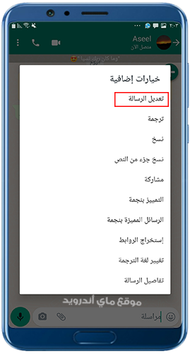 تعديل دردشات gbwhatsapp3