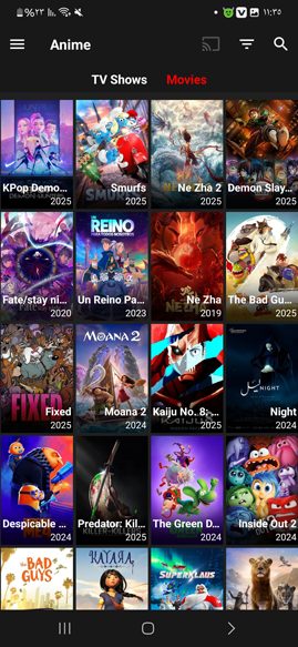 مشاهدة افلام الانمي في bee tv تحميل apk
