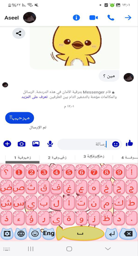 كيبورد كيبورد سراب المزخرف الاحترافي 2025