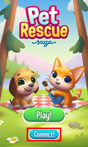 كيف تلعب Pet Rescue Saga مع الأصدقاء؟