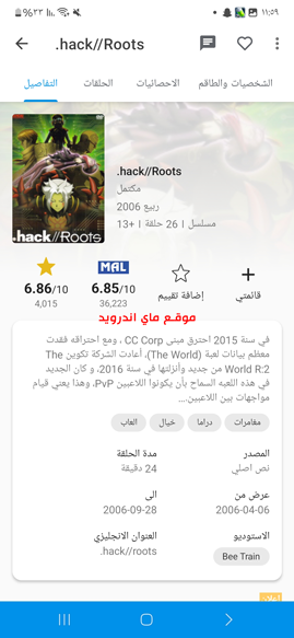 معلومات كافية حول مسلسسل الانمي في انمي سلاير