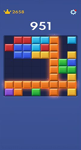 تفجير المكعبات عند اكتمال الصف او العمود