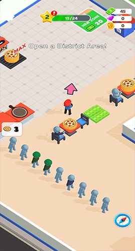 استقبال الزباين 