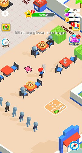 لعبة بيتزا ريدي للاندرويد