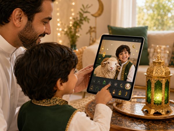 فلتر خروف العيد مضحك عيد الاضحى