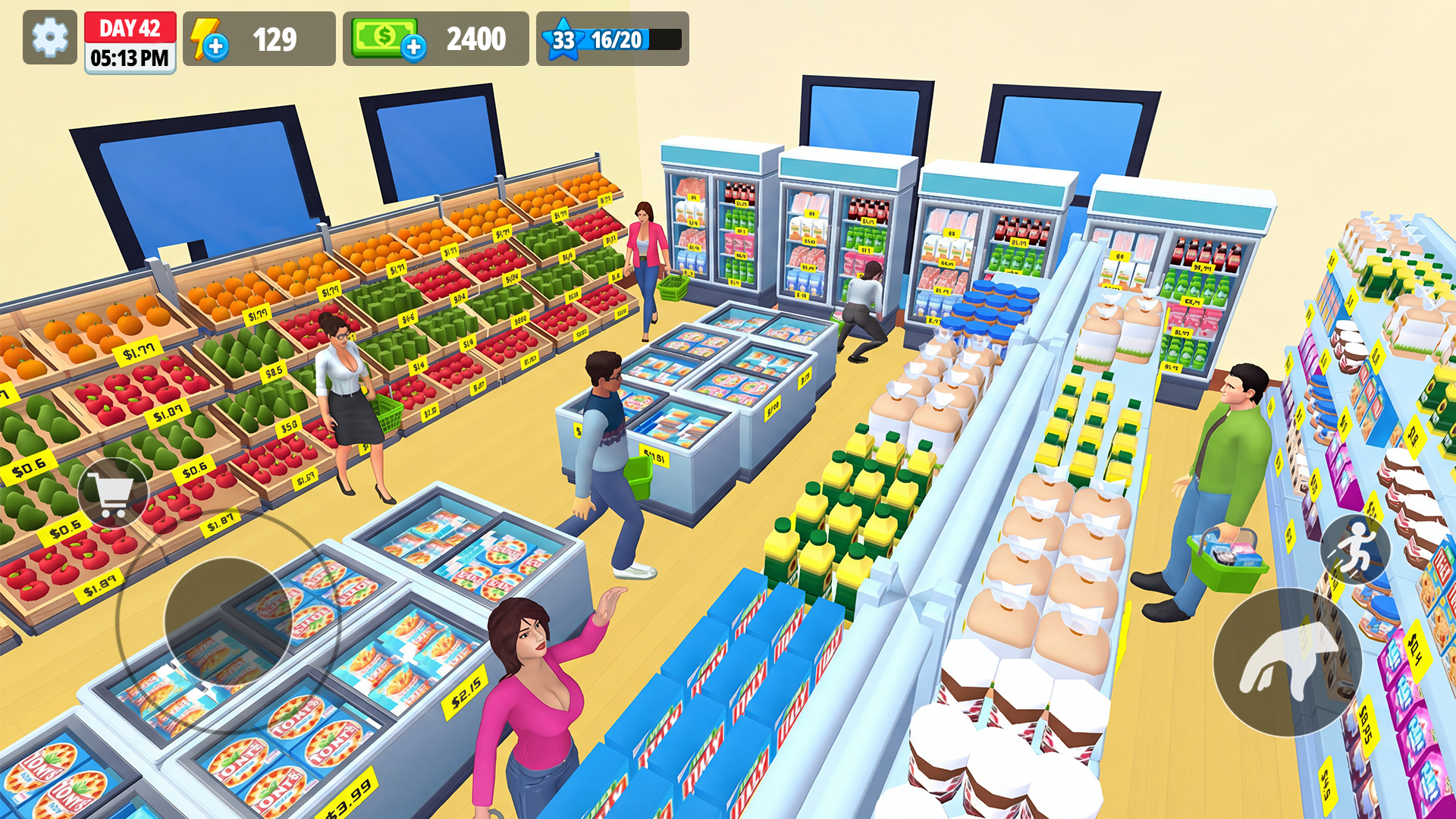 لعبة My Supermarket Simulator 3D مجاناً