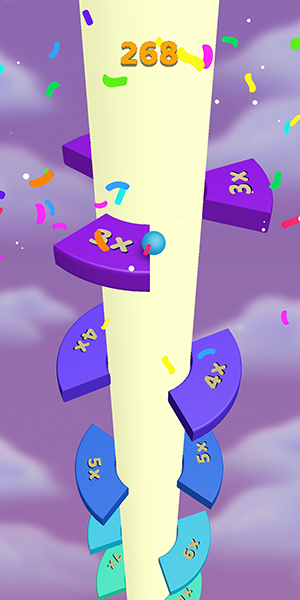 أسرار الحصول على نقاط أعلى في Helix Jump مجاناً