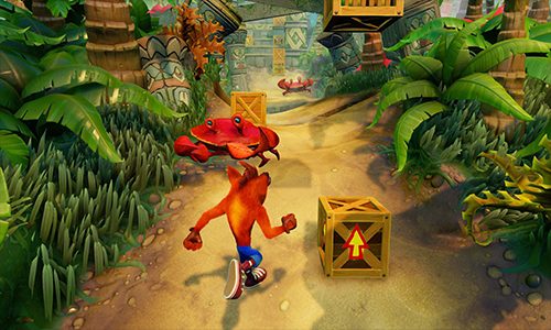 لعبة Crash Bandicoot الممتعة