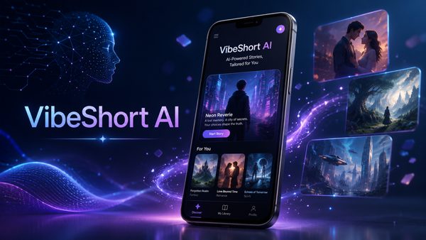 تطبيق فيب شورت للاندريد مشاهدة الدراما المصورة AI