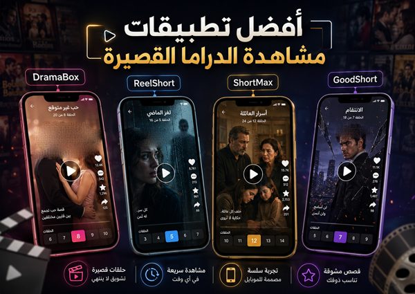 أفضل تطبيقات الدراما القصيرة 2026 لمشاهدة المسلسلات القصيرة