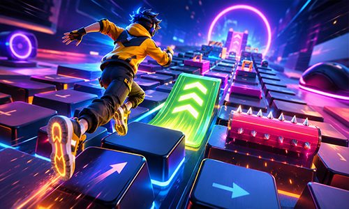 لعبة keyboard escape الممتعة
