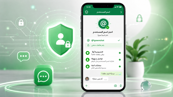 ميزة اسم المستخدم في واتساب تراسل بدون رقم الهاتف