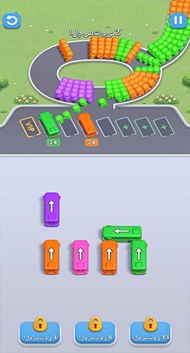 Bus Fever Party لعبة ازدحام الحافلات